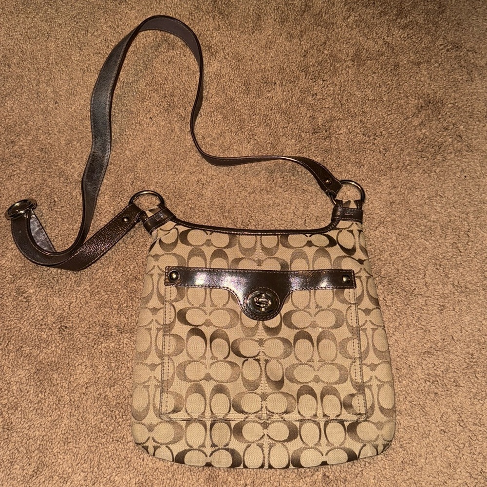 Coach cross body bag